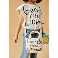 Gentlewoman Gentle Little Woman Micro Canvas Cream Tote Bag