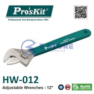 Pro'sKit HW-012 Adjustable Wrench - 300mm