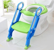 HoXiLe Kids Toilet Trainer Kid Potty Seat with Stairs Step Ladder Toilet Seat Baby Toilet Ladder Tandas Duduk Budak Tandas Budak Tandas Kanak-Kanak Tandas Tangga
