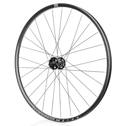 CX1800 Front 6-bolt Disc Brake Road CX Gravel Bicycle Wheel 700c 5x100 QR 12x100mm THRU 32H 28 holes
