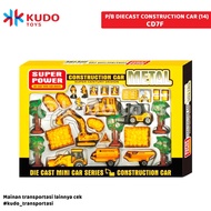 CHILDREN'S TOY P/B DIECAST CONSTRUCTION CAR (14) CD7F