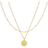 14K Gold Plated Necklace Set VDFY