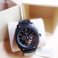 ✹▧◘Fossil stainless steel waterproof fashion watch for men women like automatic Accessories  No tarn