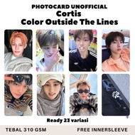 Cortism Photocard Unofficial Premium Photocard Cortistic Color Outside the Lines Keonho James Juhoon