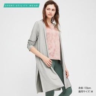 LISA日本代購✈️最後現貨 Uniqlo Airism 抗UV 長版開襟外套 防曬外套 女生 長版防曬外套