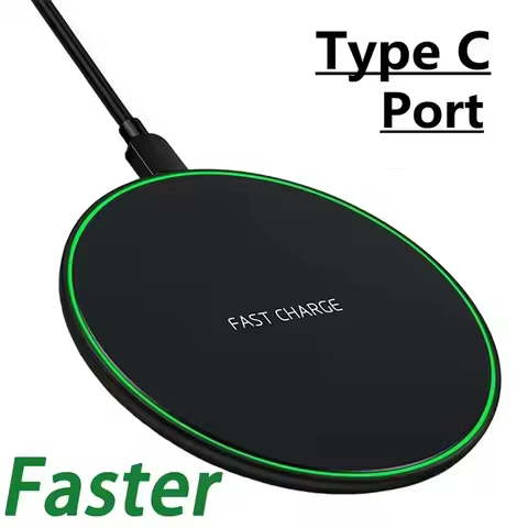 Wireless Charger Pad Stand For iPhone 15 14 13 12 11 XR Samsung S22 S21 Xiaomi Phone Chargers Fast C