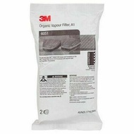 3M ORGANIC VAPOR 6051 MASK FILTER (1 PAIR)