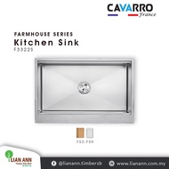 CAVARRO Farmhouse Kitchen Sink F3322S