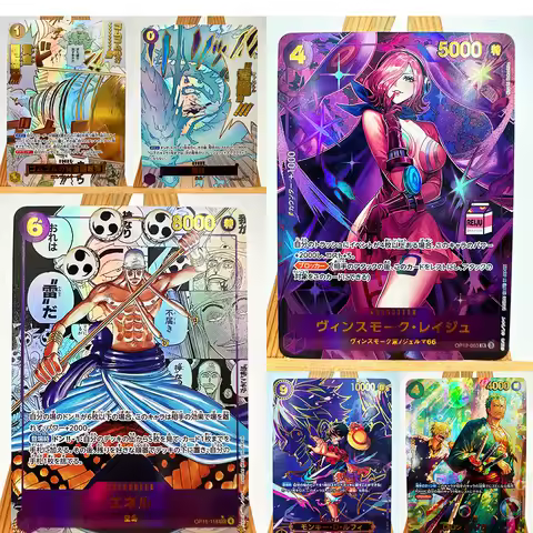 OPCG ONE PIECE OP-15 EB-04 Enel Reiju Luffy FIVE ELDERS Japanese Toys Hobbies Hobby Collectibles Gam