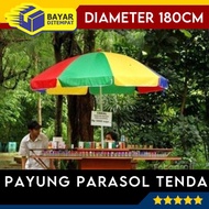 TENDA Beach Cafe Umbrella for Sale - 180cm Parasol Tent Umbrella