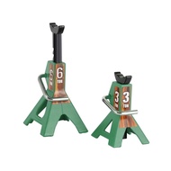 HUBERT Metal Jack Stands, Model Parts Height Adjustable Simulation Jack Stands, 3 Ton 6 Ton Decorati