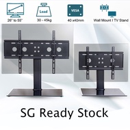 Tabletop TV Table Monitor Stand Universal TV Desk Stand/Base LCD LED TV wall mount bracket for 22 to 55 inch Flat screen