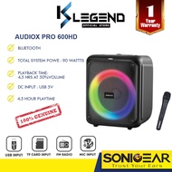 SonicGear Audiox PRO 600HD Portable Bluetooth Speaker with Phone Docking | Free Wireless Mic