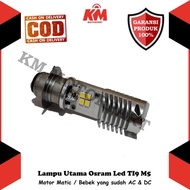 OSRAM T19 LED Putih Orinal H6 Lampu LED Motor Depan Super Terang Beat
