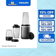 Philips HR2767/00 | High Speed Personal Blender | 0.7L | 1000W | 0.3L Mill + 0.55L Tumbler | ProBlen