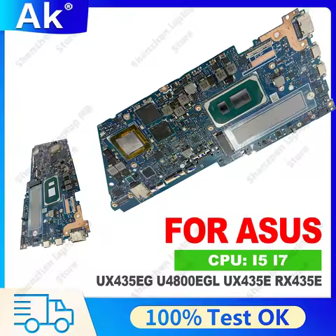 UX435EG Laptop Motherboard With I5-1135G7 I7-1165G7 CPU V2G 8G-16G-RAM For ASUS ZenBook 14 UX435E RX
