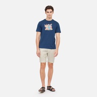 Dragon Cotton T-Shirt - Navy