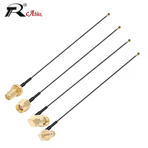 1pc uFL/u.FL MHF Female MHF4 to SMA Female RF Coaxial RG1.13 MM Cable Pigtail ExtensionWIFI Antenna