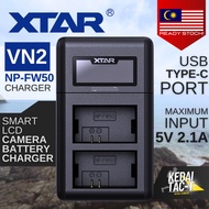 XTAR VN2 NP-FW50 - Camera Battery Charger for Sony NP-FW50 Battery - ORIGINAL - Ready Stock in MALAY