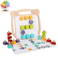 Toddler Toys, Wooden Toys, Montessori Toys for 3 4 5, Wooden Montessori Screw Board Set, Learning Se