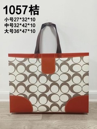 High-End Non-Woven Fabric Clothing Store Shopping Bags Womens Apparel Packaging Gift Wrapping Bags f