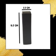 Plain black cardboard size 2.2x2.2x8.5
