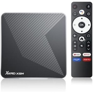 Android TV Box 14.0 4K 2025 Android Box S905X5M 4GB RAM 32GB ROM Quad Core 64bit, Support Dual-WiFi 