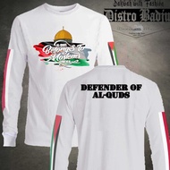 LongSlave Free Palestine Defender Of AlQuds Dakwah T-Shirt