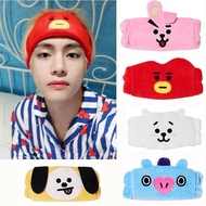 BTS BT21 Unisex Cartoon Motif Headband