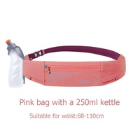 Aonijie W8112 กลางแจ้งสบายเอวกระเป๋าเข็มขัด Hydration Fanny Pack กระเป๋ากีฬาสำหรับวิ่งออกกำลังกาย GY