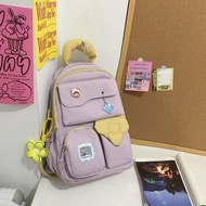 Tas Sekolah Baru Siswa SMP Tas Sekolah Kapasitas Besar Dalam Ceruk Lucu Ransel Anak Perempuan Kelas
