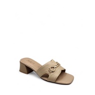 JWEST Elegant Gold Buckle Bella Heels JW4C151FH