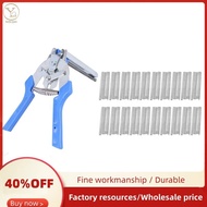 1pc Hog Ring Plier Tool and 600pcs M Clips Chicken Mesh Cage Wire Fencing Crimping Solder Joint Welding Repair Hand Tools