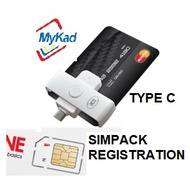 ACS ACR39U-NF ANDROID/SMARTPHONE BASED Mykad Reader/SIMPACK Registration Using POCKETMATE - USB Type