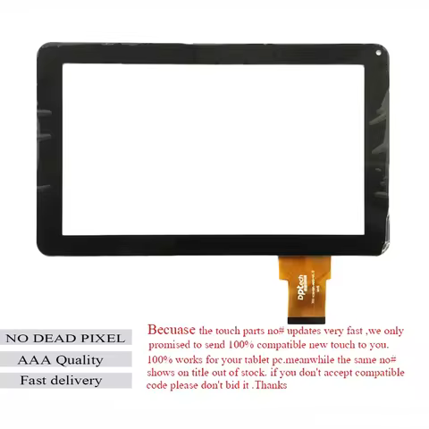 9inch capacitive touch screen touchscreen panel DPT 300-N3849M-A00-V1.0 300 N3849M A00 V1.0 For tabl
