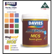 ✙Davies 16 LITERS Megacryl Accent Colors Semi-Gloss Latex Paint (Page 1)