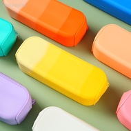 [Nispecial] School Silicone Pencil Stationery Large Capacity Waterproof Soft Silicone Pencil Case School Cases [SG]