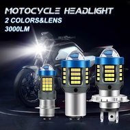 Electric Motorcycle 12-80V H4 BA20D P15D Motorcycle Led Light 3000LM High/Low Beam LED Motorcycle He