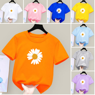 Kids Blouse Girl Children Round Neck T Shirts Unisex Kids Tshirts Baju Budak Perempuan 10 Tahun Child T-Shirt
