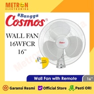 COSMOS 16 WFCR WALL FAN / WALL FAN WITH REMOTE 16 INCH 46 WATT / 16WFCR