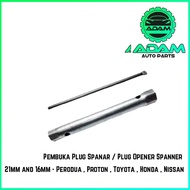 Pembuka Plug Spanar / Plug Opener Spanner 14mm,18mm,19mm,21mm and 16mm - Perodua , Proton , Toyota ,