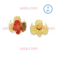 Lencana Pin Logo Keraton Jogja - Pin Keraton Yogyakarta 3.5 Cm Pin Bros Kraton Jogja - Aneka Topi /
