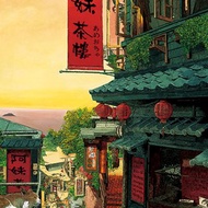 520片夜光拼圖--小城故事