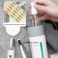 40 Ml 4 In 1 Lotion Shampoo Gel Travel Dispenser Portable Press Bottles Leakproof Container Sub M7i3