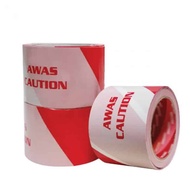 Awas Caution Tape 50mm x 50m & 70mm x 50m
