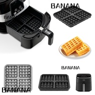 BANANA1 1pcs Waffle Baking Mold, Silicone Square Air Fryer Waffle Maker, Reusable Waffle Mould for N