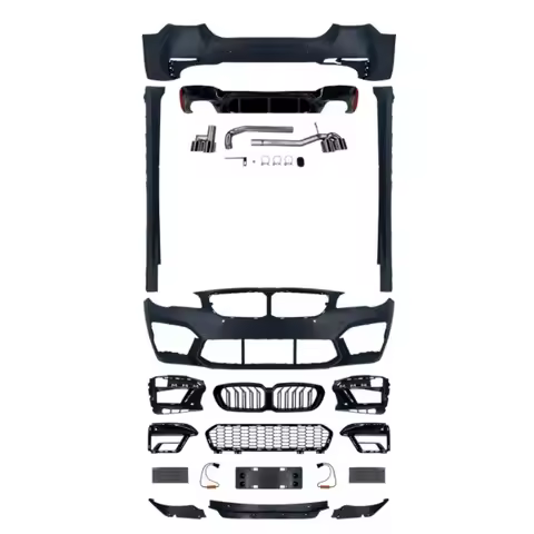 Zuimi High-endFor 5 Series F10 F18 (11-17)car Parts To G30 Late Stage M5 Front Lips Body Kit Facelif