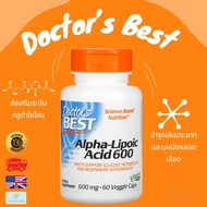 Doctor's Best Alpha Lipoic Acid 600 mg, 60 Veggie Caps ALA ala