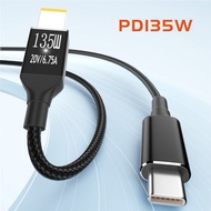 PD 135W 95W 65W 2M Fast Charger Cable Type-C to Square Charging Power Adapter Converter for Lenovo L