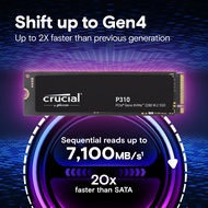 Crucial P310 1TB PCIe Gen4 NVMe M.2 SSD